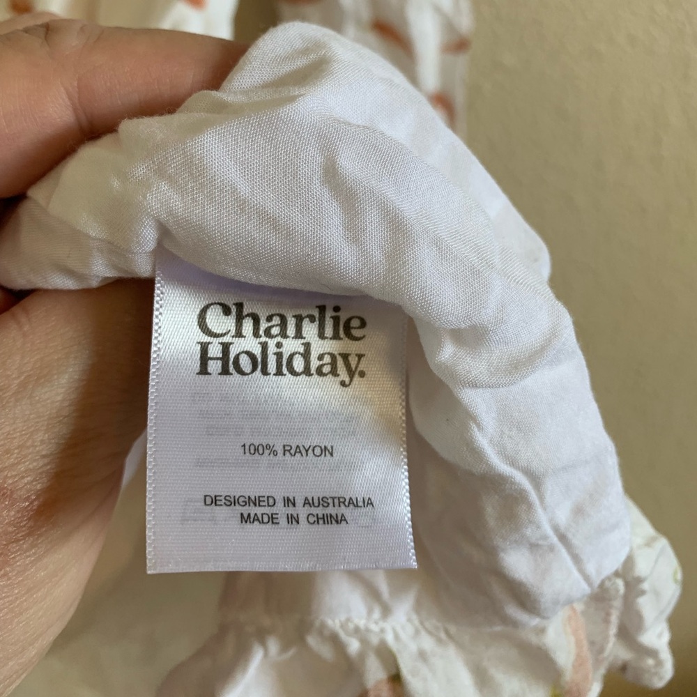 Charlie Holiday Valentina Chili Wrap Mini Dress 🌴 - Picture 12 of 14